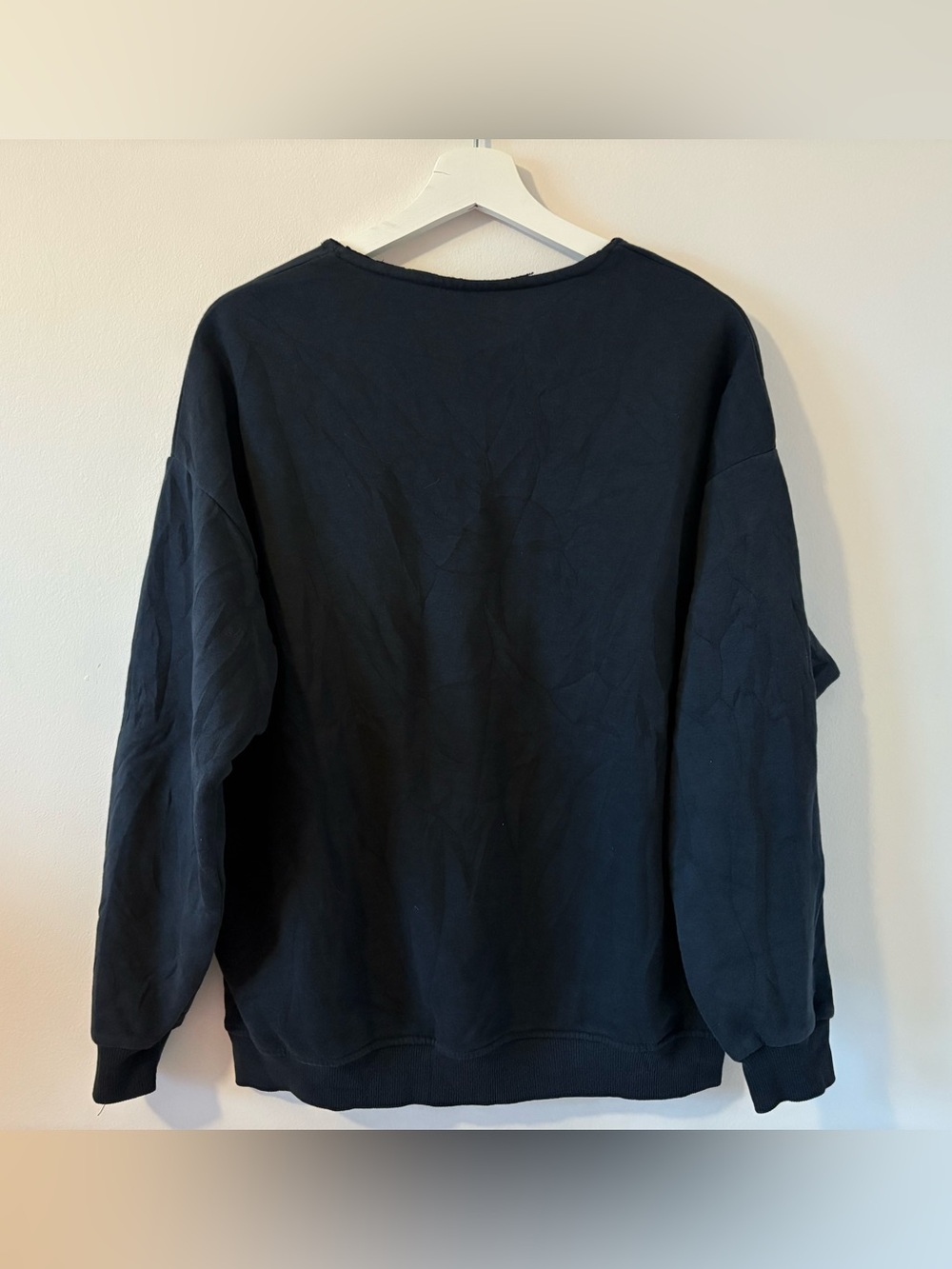 Justin Bieber Changes Black Crew Neck Sweater Oversize Women’s S - Picture 4 of 5